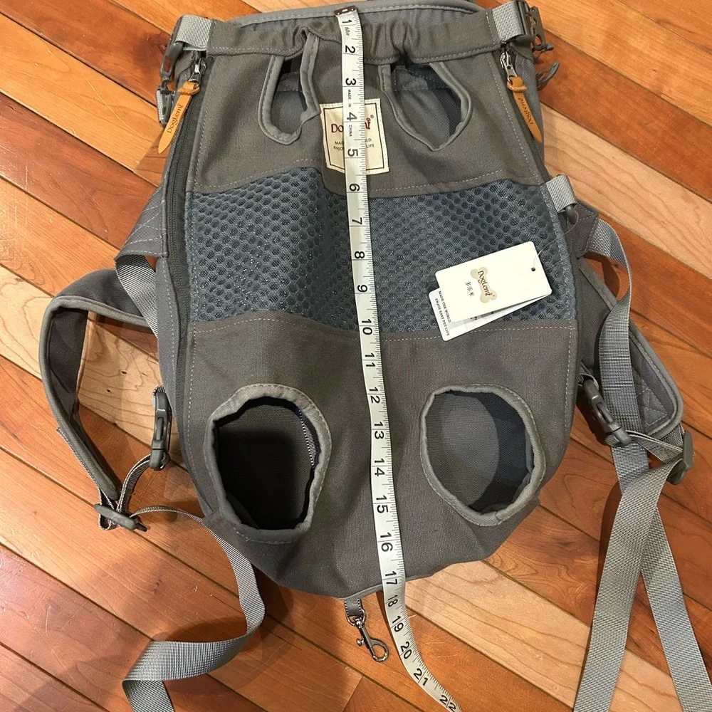 Gray Dog Carrier Backpack NWT